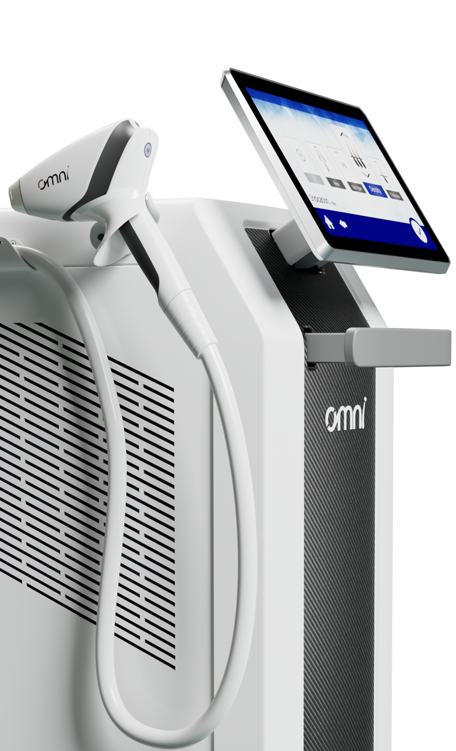 Extra Large Cropped Sciton OMNI hair removal system