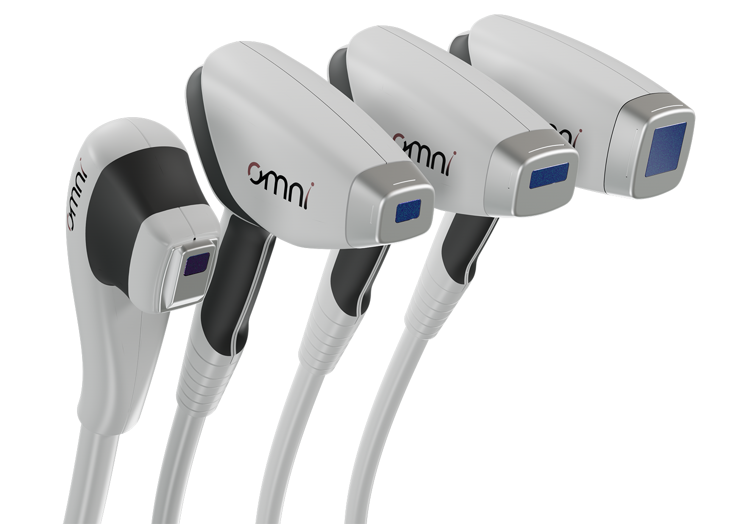 Sciton OMNI selection of four hair removal handpieces
