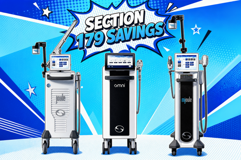 Section 179 Savings on Sciton systems.